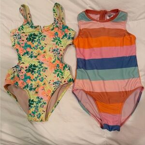 2 Art class swimsuits - girls large 10/12